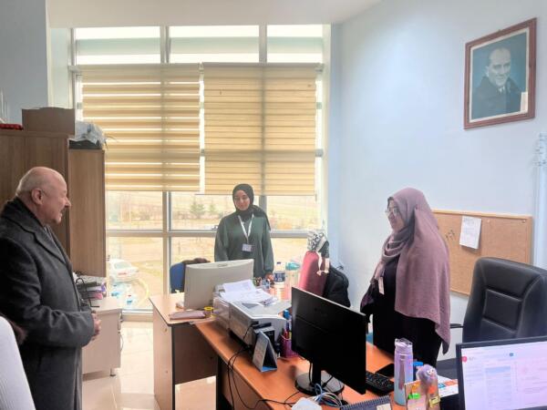 İbrâhim Ertuğrul Eflani Entegre Devlet Hastanesini Ziyaret Etti