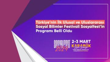 Sosyal Bilimler Festivali Sosyalfest’in Programı Belli Oldu