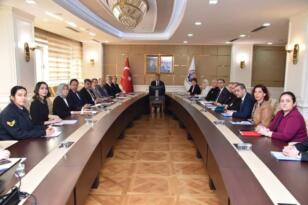 Kadına Yönelik Şiddetle Mücadele İl Koordinasyon, İzleme ve Değerlendirme Komisyonu Toplantısı  Yapıldı