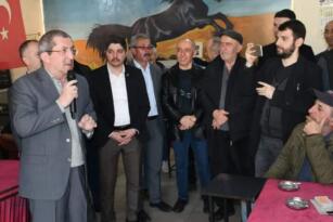 Rafet Vergili Esnafları Ziyaret Etti