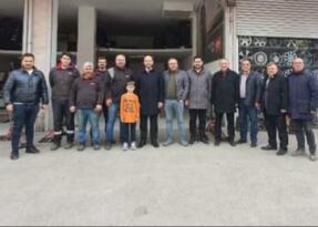 İsmail Özer Yeşilmahallede Esnafları Ziyaret Etti
