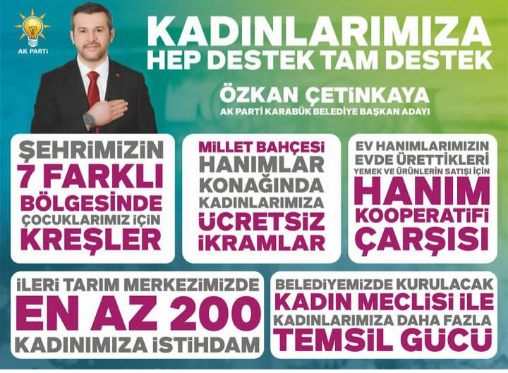 Özkan Çetinkaya’dan Kadınlara Destek Projesi