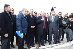 Bakan Özhaseki Millet Bahçesi’ndeki Çalışmaları İnceledi