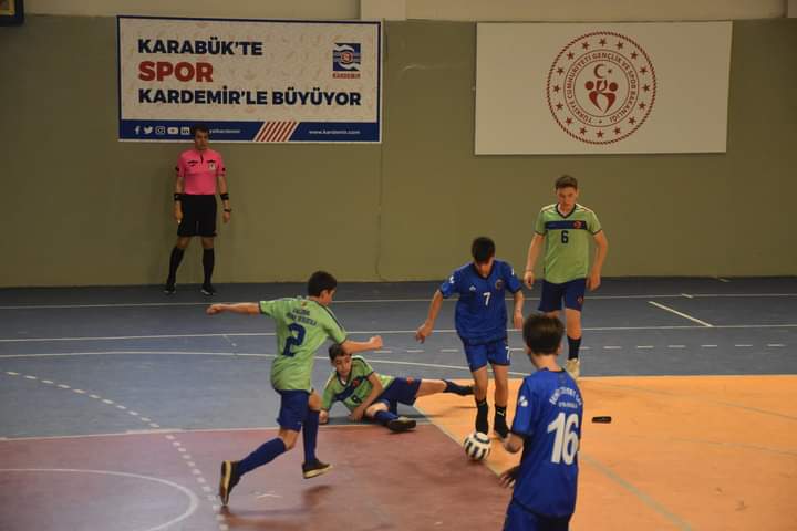 Yıldız Erkekler Futsal İl Birinciliği Müsabakaları sona erdi