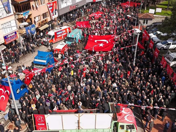 Zeki Çaylı’nın Yenice Mitingi Görsel Şölene Dönüştü