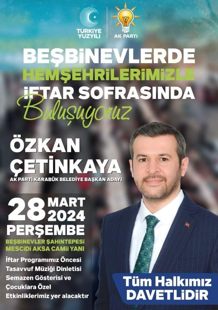 Özkan Çetinkaya’dan İfrara Davet