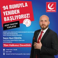 Yeniden Refah Partisi Aday Tanıtım Toplantısı