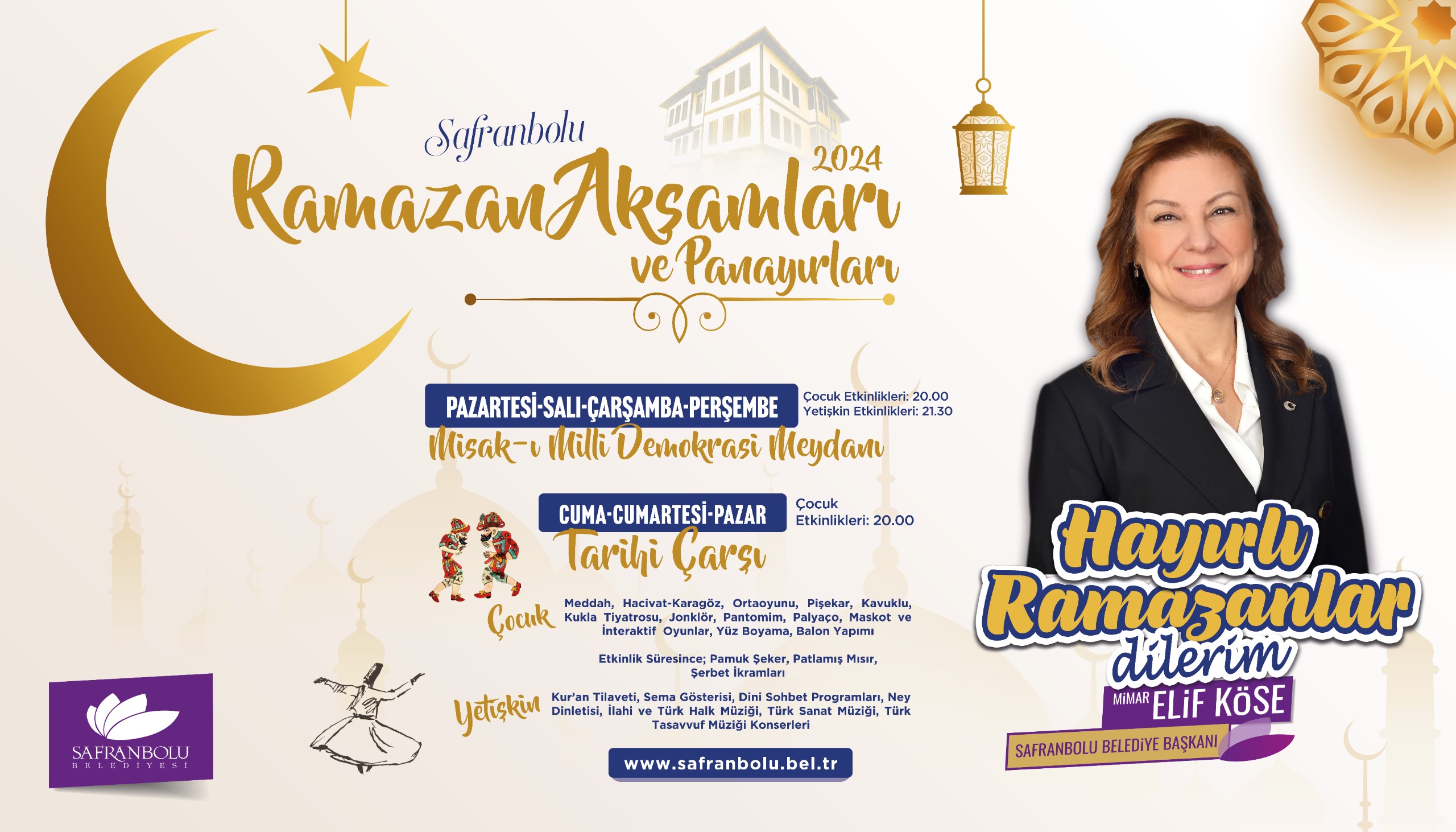 SAFRANBOLU BELEDİYESİ RAMAZAN PANAYIRI 8 MART’TA BAŞLIYOR