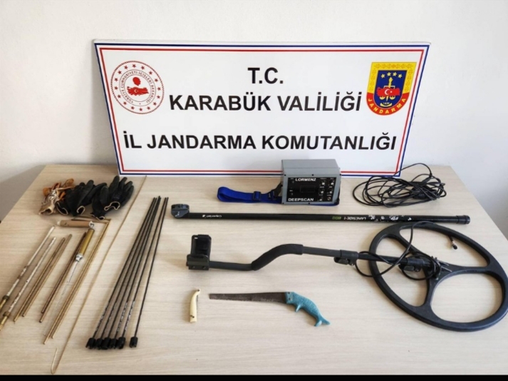Jandara’dan Kaçak Kazı Operasyonu