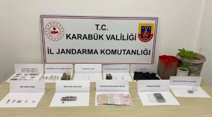 Karabük’te Uyuşturucu Operasyonu