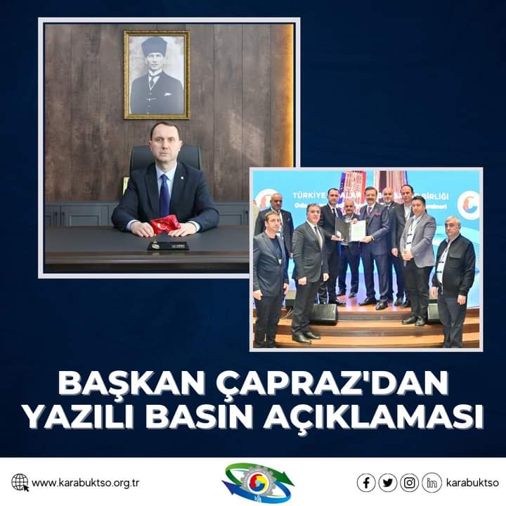 KTSO Başkanı Fatih Çapraz Gündemi Değerlendirdi