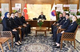 Emniyet Müdürü Köse’den Başkan Çetinkaya’ya Hayırlı Olsun Ziyareti