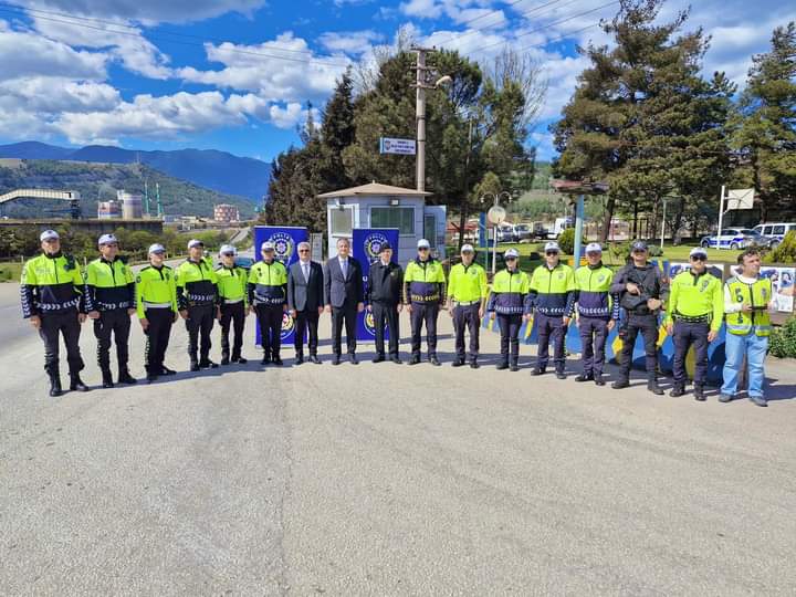 Vali Mustafa Yavuz, Trafik Uygulama Noktalarını Ziyaret Etti