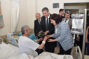 Vali Mustafa Yavuz Eğitim Araştırma  Hastanesini Ziyaret Etti