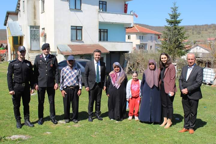 Eflani’de Şehit ve Gazi Ailleri Ziyaret Edildi