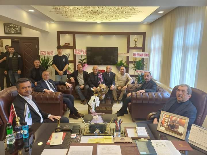 Rafet Vergili Eflani Belediyesini Ziyaret Etti