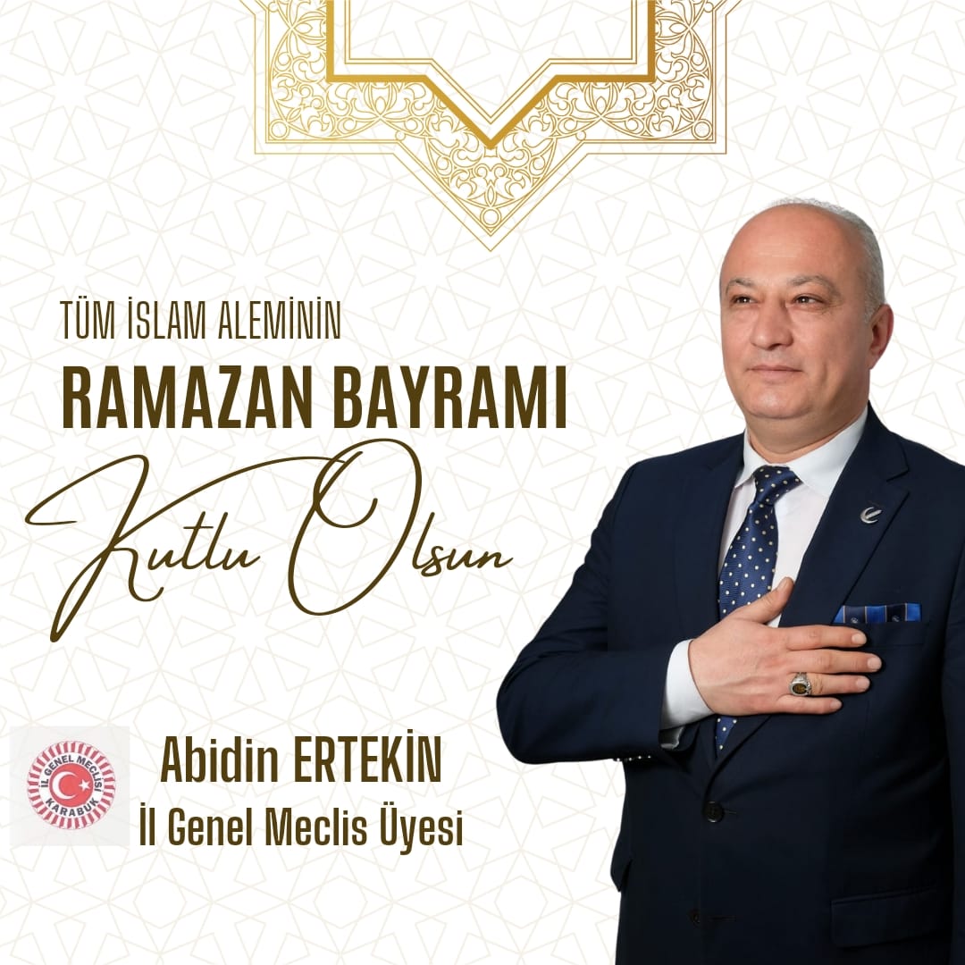 Abidin Ertekin’in Bayram Mesajı