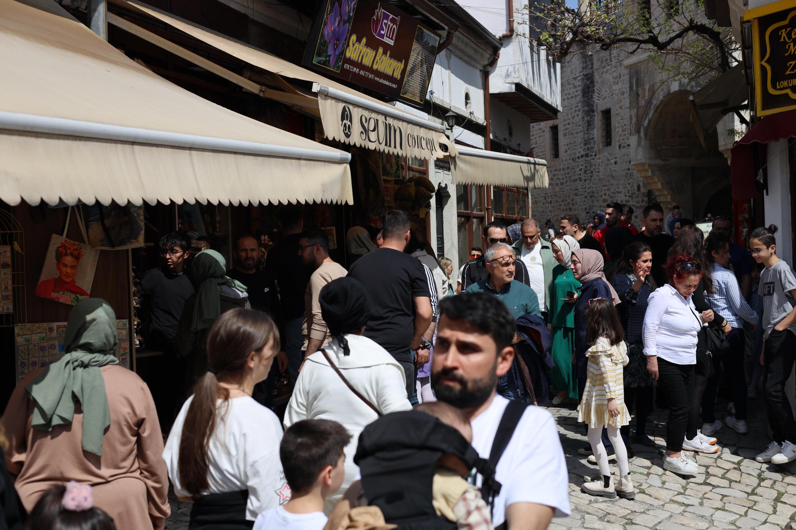 Safranbolu’da Bayram Hareketliliği Devam Ediyor
