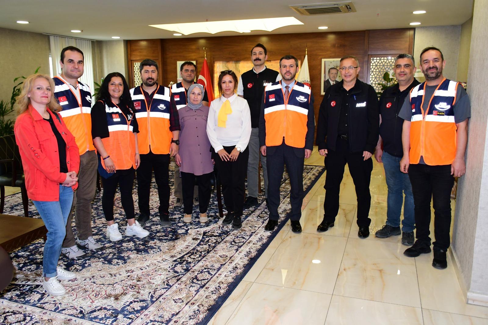 AFAD’dan Başkan Çetinkaya’ya Ziyaret