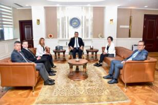 ELİF KÖSE VALİ MUSTAFA YAVUZ VE KARABÜK BELEDİYE BAŞKANI ÖZKAN ÇETİNKAYA’YI ZİYARET ETTİ