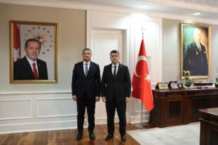 Vali Mustafa Yavuz Sağlık Bakan Yardımcısını Ziyaret Etti