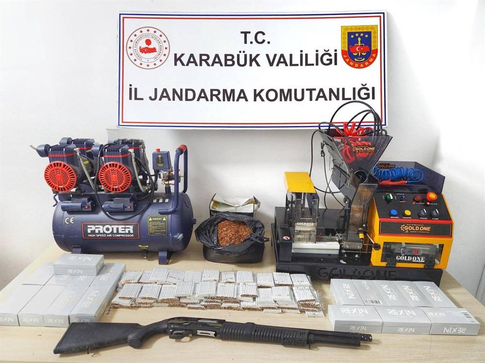 Jandarmadan Kaçak Sigara Operasyonu