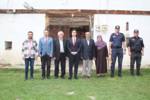 Kaymakam Ayağının Tozuyla Şehit ve Gazi Ailelerini Ziyaret Etti