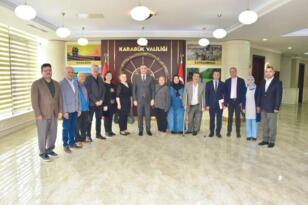 Vali Mustafa Yavuz, Engelli Dernek Yöneticilerini Kabul Etti