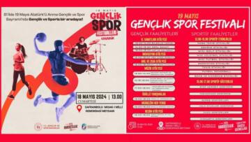 19 Mayıs Gençlik Spor Festivalleri Coşkuyla Kutlanacak