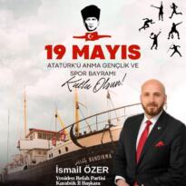 İsmail Özer’in 19 Mayıs Mesaji