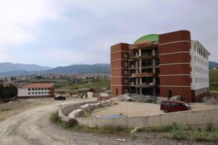 Safranbolu Otelcilik ve Turizm Meslek Lisesi ve Uygulama Oteli İnşaatı Devam Ediyor