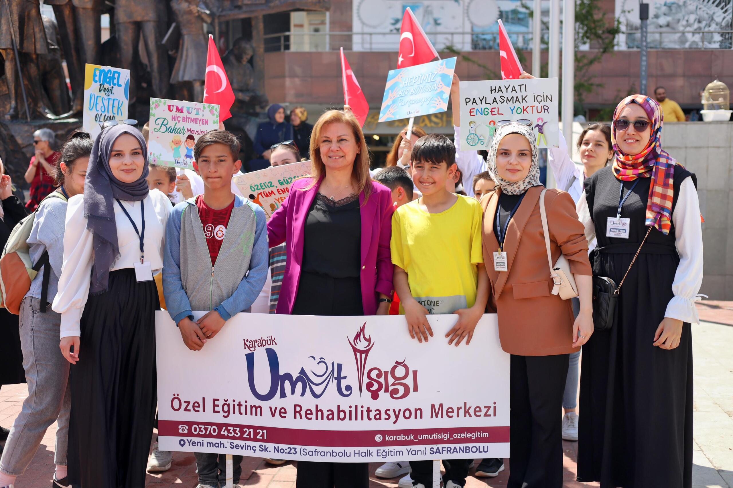 Engelliler Haftası’nda Yapılan Yürüyüşle Farkındalık Oluşturuldu