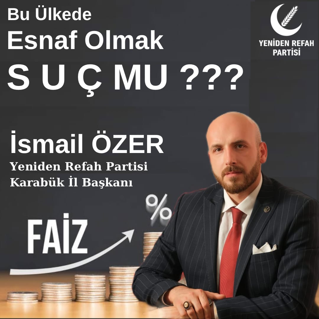 İsmail aÖzer ‘Esnaf Olmak Suçmu’