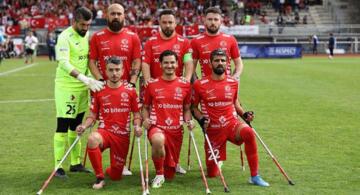 Ampute Milli Futbol Takımı Avrupa Şampiyonu Oldu