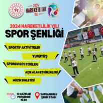 2024 Hareketlilik Yılı Spor Şenliği Başlıyor