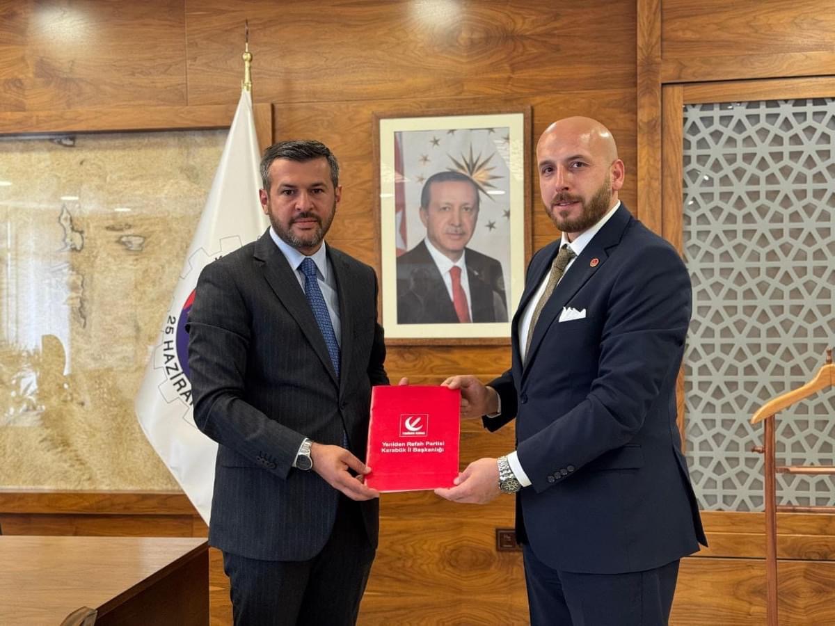 Yeniden Refah Partisinden Başkan Çetinkaya’ya Ziyaret