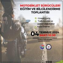 Motorsiklet Sürücülerine Eğitim Semineri