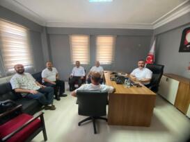 Yeniden Refah Partisi’nden Muhtarlar Derneğine Ziyaret