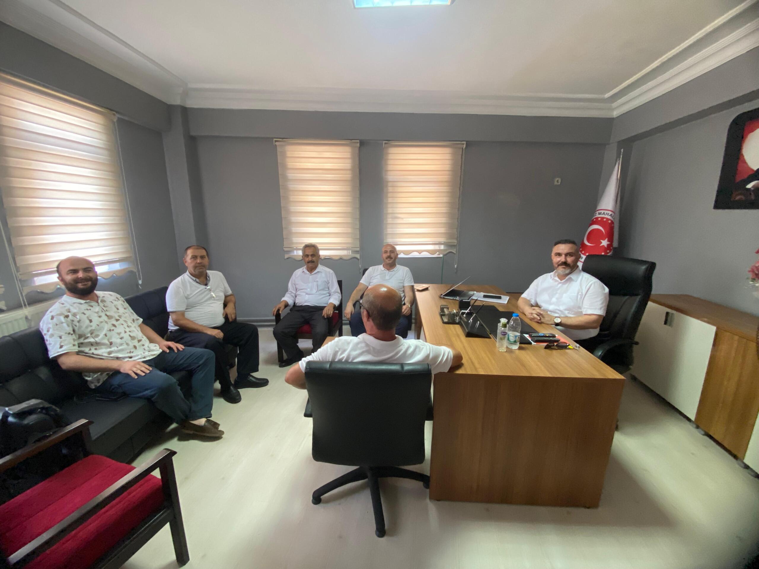 Yeniden Refah Partisi’nden Muhtarlar Derneğine Ziyaret