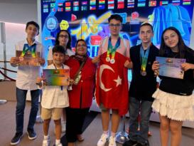 Karabük BİLSEM Öğrencilerine Singapur’da 5 Madalya