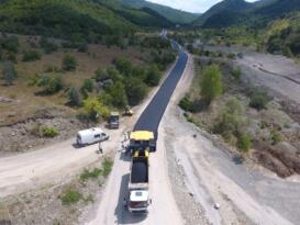 Özel İdare Asfalt Çalışmalarına Başladı