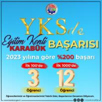 Karabük’te Eğitimde Bir Önceki Yıla Göre % 200 Başarı