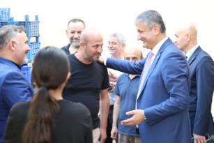 Vali Yavuz Esnaf Ziyaretlerinde
