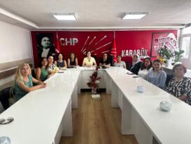 CHP Kadın Kolları İlk Toplantısını Yaptı