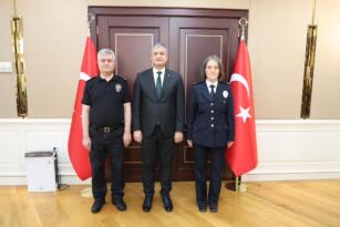 İl Emniyet Müdürlüğünde Rütbe Terfi Töreni Düzenlendi