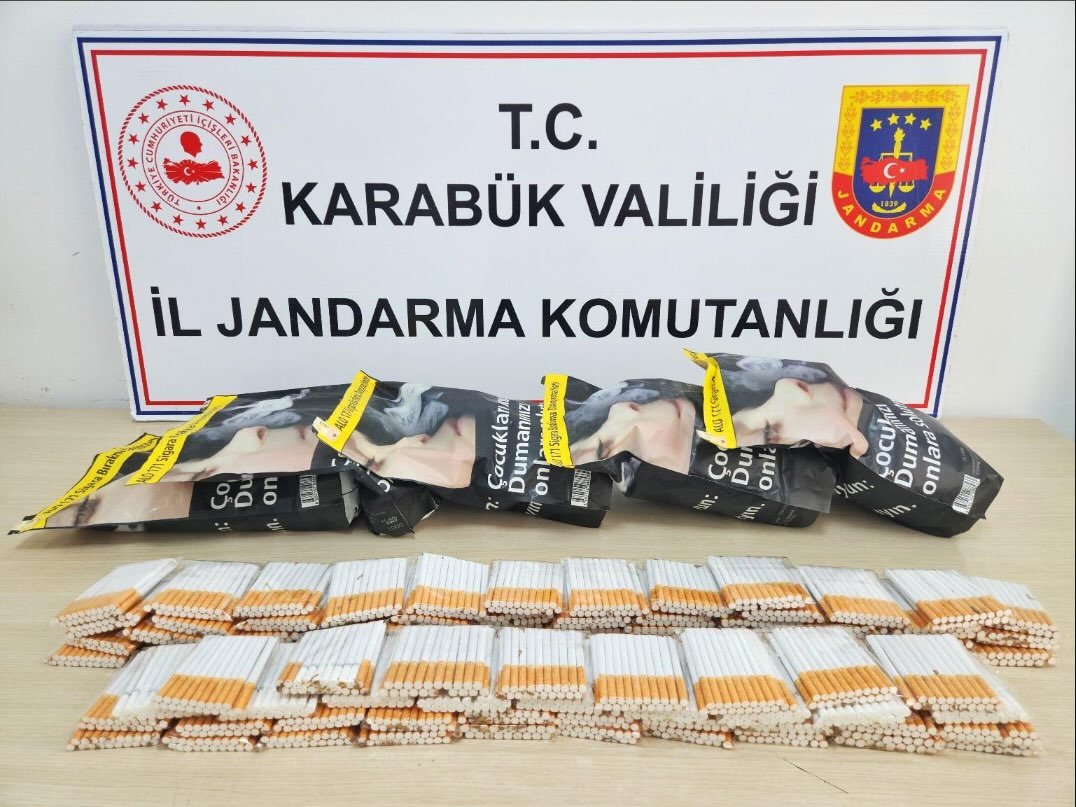 Jandarma’dan Kaçak Sigara Operasyonu