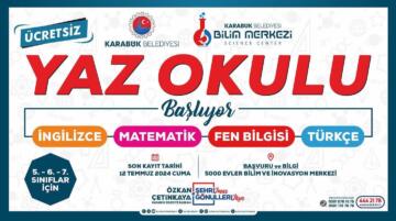 Yaz Okulu Başlıyor