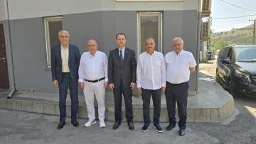 Gazetecilerden Fatih Çapraz’a Ziyaret