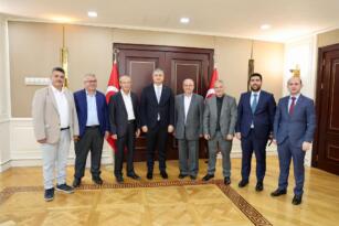 Eflani Hayır Kervanı Vali Yavuz’u Ziyaret Etti