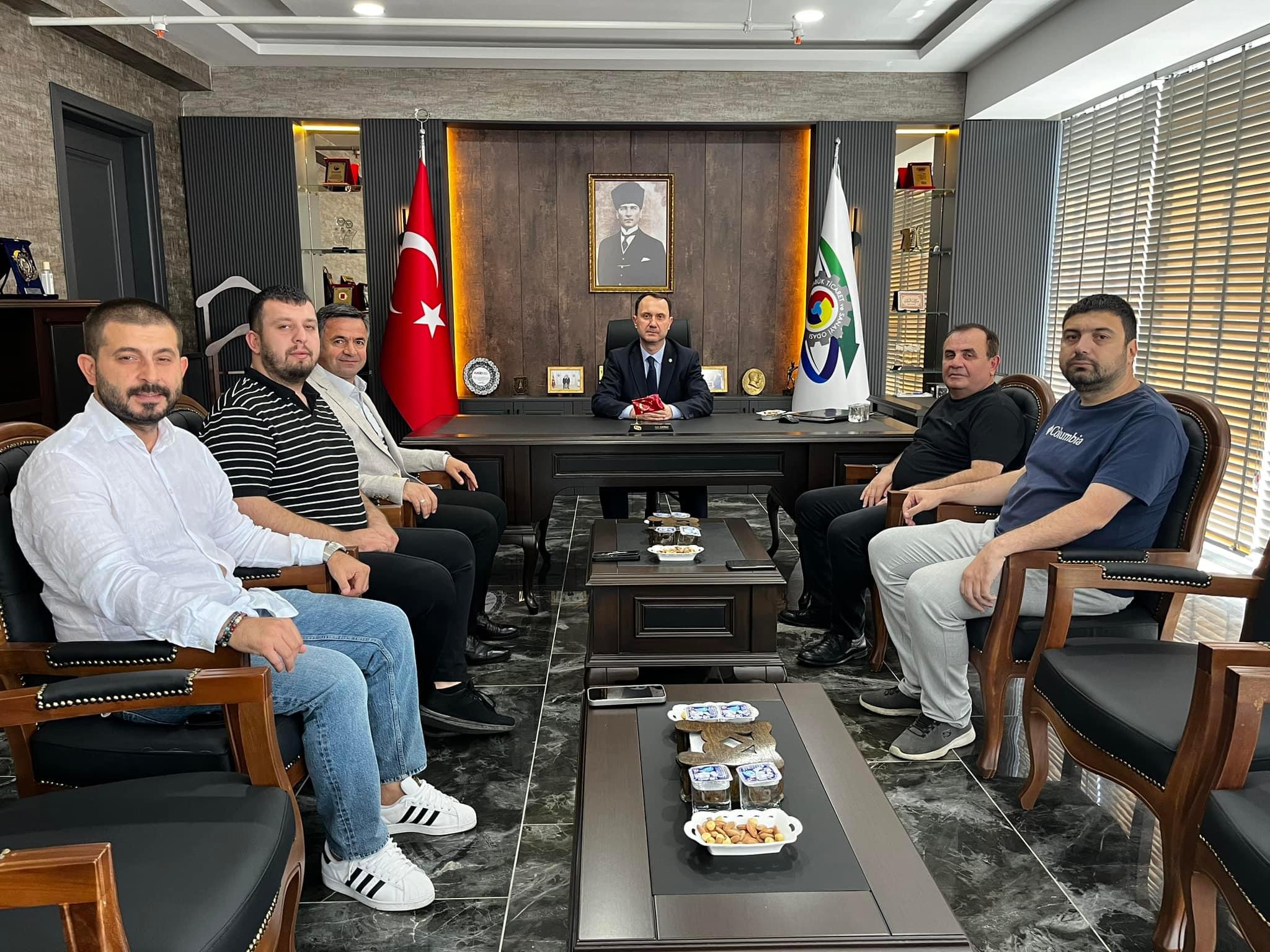 Eflani’lilerden TSO’ya Ziyaret
